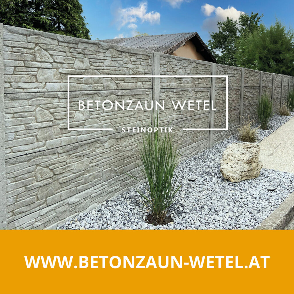 EINSigartig Betonzaun Wetel Website